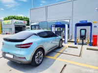 그린파워, 전기차 무선충전 주유소 실증 한창…상용화 청신호