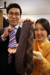 광주신세계 니트·울 소재 넥타이 판매