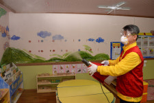 민형배 광산구청장, 경로당·광주공항 등 메르스 방역 실시