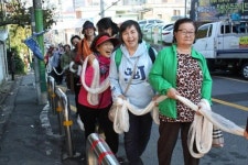 “가래떡 강강술래로 하나 됨” 화정1동 마을잔치