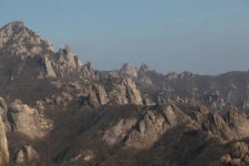 월출산 신령 바위 기운을 느끼며