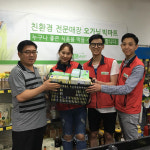 오가닉빅마트 생리대 기부 운동 동참