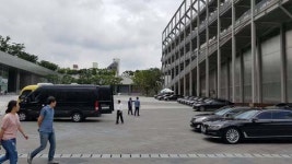 문화전당 ‘광장’ 아셈 장관회의 주차장 전락