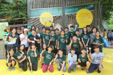 광주 유촌초등생들 ‘옐로 카펫’ 직접 설치