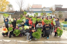 광주서석초, ‘사랑의 김장 담그기’ 행사