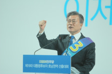 [사진뉴스]문재인 “호남 압도적 지지를”