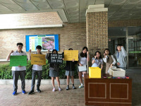 [청소년신문]운남고 소녀상 세우기…학생 참여 열기