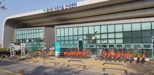 광주환경공단 서창 영산강길 자전거 무료대여