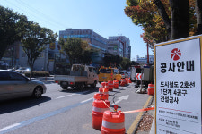광주 도시철도 2호선 공사 시작…대남대로 2개 차로 통제