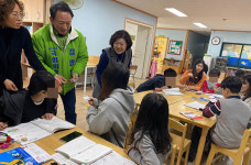 김명진 서구갑 예비후보 “지역아동센터 불편사항 경청”