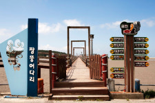 신안 증도의 명물 짱뚱어다리