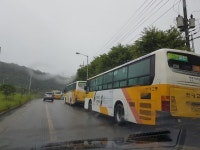 광주 이틀째 물난리, 황룡강 범람 위험