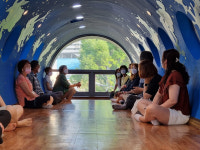 도서관서 하룻밤 순천 기적의도서관 첫번째 스테이