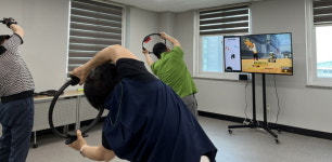 광주서구노인종합복지관, VR체력증진 운동 프로그램 진행