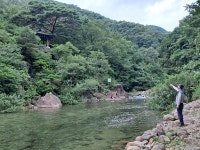구름도 산을 넘지 못하고...도처에 명품계곡을 빚다