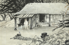 한산에 한 채의 집 있는데