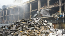 금호타이어 인근 주민들 다시 대피소로