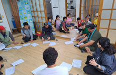 영암 시종면 학림마을 손모심기 참여자 모집