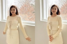 송가인, 당장 시집 가도 되겠어…청순가련 자태