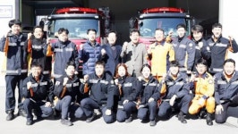 이재영 전남도지사권한대행, 무안소방서 방문