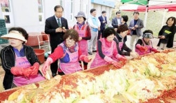 [포토]송광운 광주시 북구청장, 자원봉사자 격려