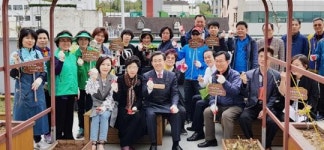 [포토]광주시 동구,  “충장 희망 뜨락 옥상 텃밭” 조성