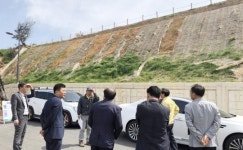 광주 남구 월산지구 급경사지 붕괴위험지역 현장 점검
