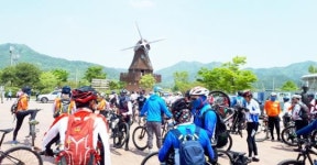 모란 100리길 강진 자전거관광 활성화 한다