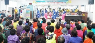 정남진 사랑나눔 봉사대 장흥 대덕서 주민감동 서비스