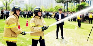 광주시 화재대피 훈련 실시