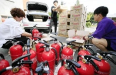 광주시 북구 취약계층 소화기 전달