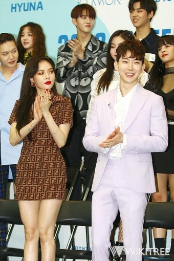 조권 “현아 JYP가 아닌 큐브에서 만난 소감은?” 질문에 한 말