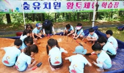 광양시 자연에서 즐기는 현장체험 ‘숲 유치원’ 인기 만점