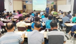 (주)에치와이 산포농협 | 전남농협 산포 농업대학 수강생에 농가조직화 설명회