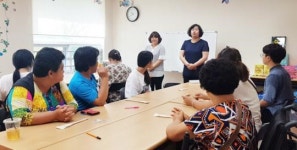 보성군장애인복지관 여성장애인 대상 한지공예 개강