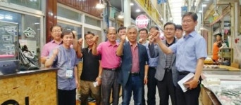 전남여수시민지역자활센터 청소의달인 사업단 | 중소벤처기업부 광주·전남청소상공인 애로청취 및 여수서시장 먹거리 홍보