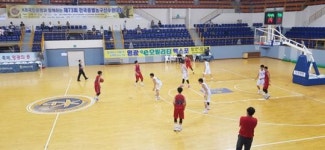 시원한 영광스포티움 실내체육관에서 농구경기를 즐기세요