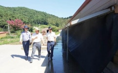 정찬수 전남도농업기술원 기술보급과장 함평군 축산현장 방문