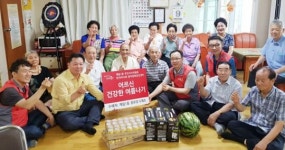 광주시 동구 계림1동 폭염 대비 관내 경로당 방문
