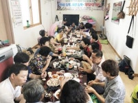 광주시 광산구 송정1동 지사협·새마을부녀회, 경로당 복달임 행사