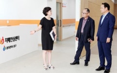 임택 광주시 동구청장, 동구치매안심센터 현장 점검