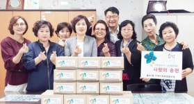 광주시 광산구 월곡2동 지사협, 돌봄 어르신 세대에 송편 전달