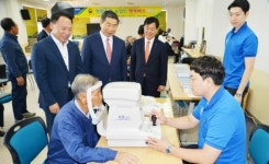 전남농협, 영광군 관내 고령 축산인 행복버스 지원 