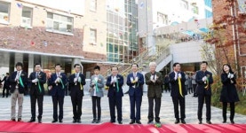 광주학강초 개축 준공식 최신식 현대 시설 갖춰