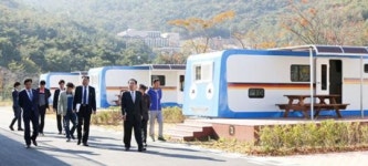 김준성 영광군수, 영광 국민여가캠핑장 현장 점검 실시