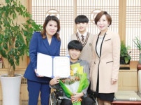  희귀질병 앓고 있는 박장용 학생, 제1회 ‘이달의 전남대인 상’ 수상