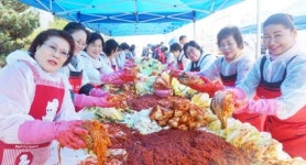 광주시 광산구 우산동 지사협, 김치 담가 배려계층에 나눠
