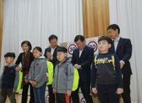 현대위아, 어린이 교통안전 캠페인 열어