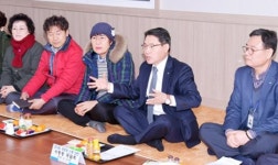권오봉 여수시장, 사랑방 좌담회서 어르신과 소통
