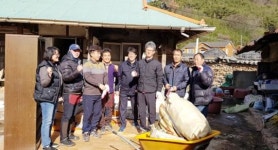 함평군 신광면, 주거환경개선 봉사활동 펼쳐